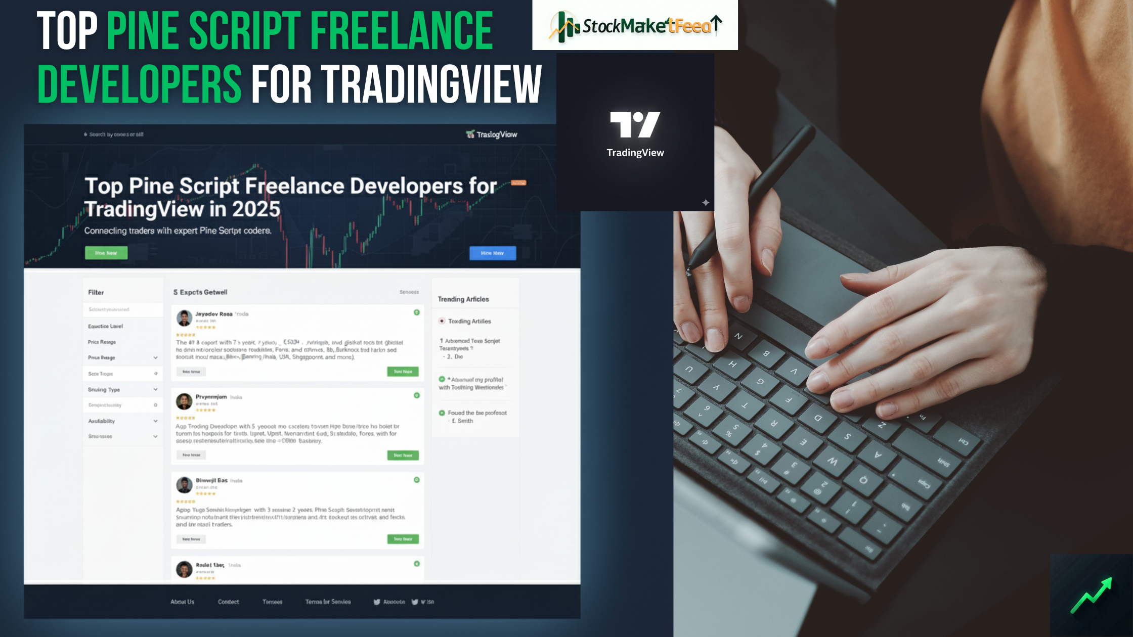Top Pine Script Freelance Developers for TradingView
